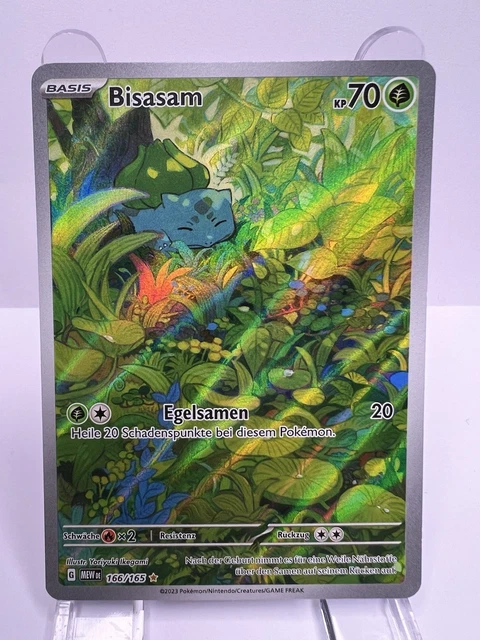 psa-ready-pok-mon-karte-bisasam-full-art-166-165-karmesin-purpur-mew