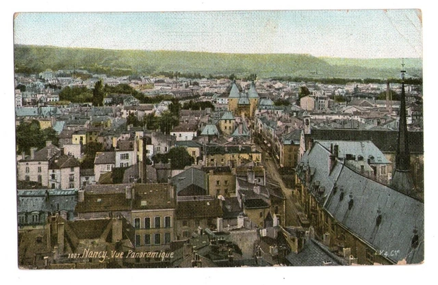 54-01 cpa Nancy - Vue panoramique couleur