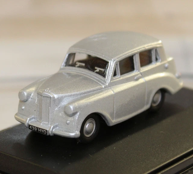 Oxford Diecast - 76Tm002 - Triumph Mayflower Luxury Car - Silver - 1:76 Scale