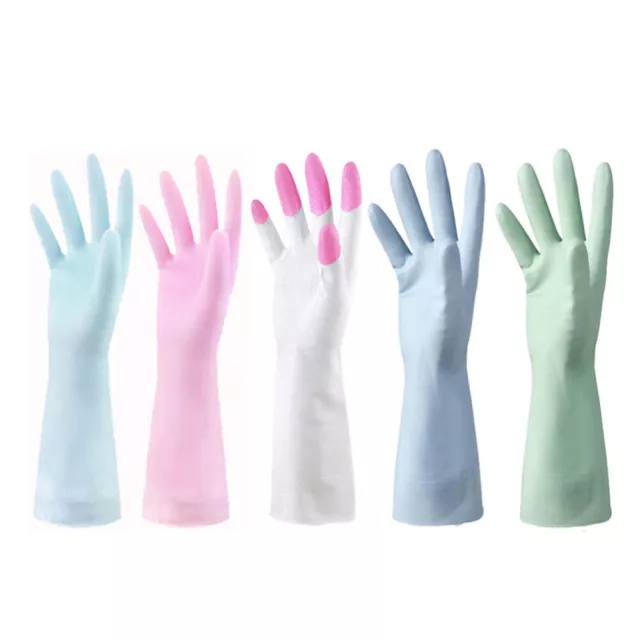 Gummi Handschuhe für Küche Spülhandschuhe Geschirr M
