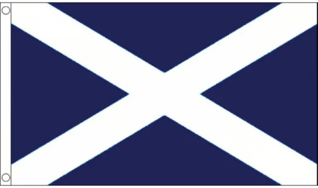 Escocia St Andrews (Azul Marino) Nacional Bandera Ataúd Cortina Con Speedy Envío