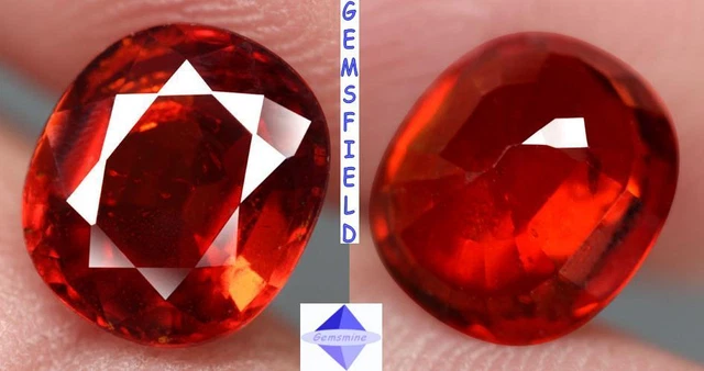 IF - 3.46cts !!! SPESSARTITE de NAMIBIE !!! poli AAA++ !!!