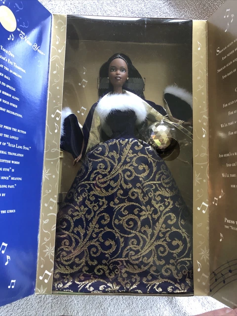 AVON Ring in the New Year African American Barbie 2001 Mattel 52743