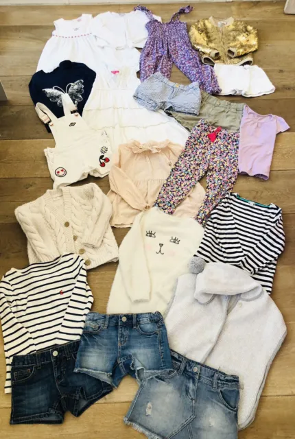 Zara,Joules,Gap,white Company,Cos,H&M, 20x Bundle Age 4-5 Dress,Top,Shorts,Cardi