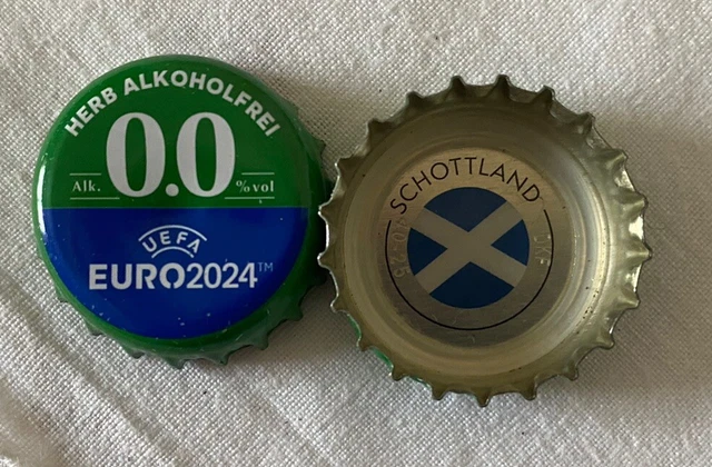 KRONKORKEN BITBURGER HERB EURO 2024 Schottland EUR 1,00 PicClick DE