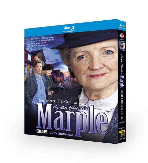 AGATHA CHRISTIE'S MARPLE Season 6 16 (2024) 4 Disc Bluray 29.35