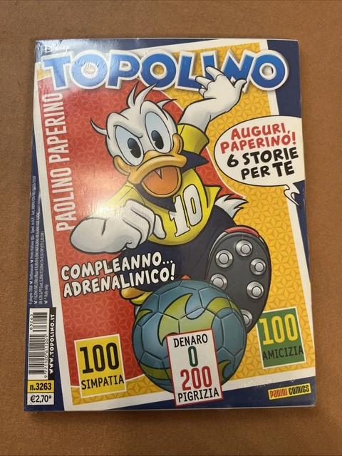 TOPOLINO N. 3263 BLISTERATO da Abbonamento !!! EUR 2,00 - PicClick IT