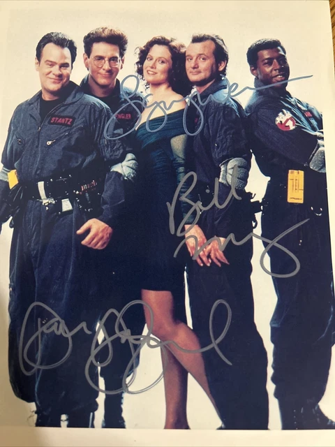 Ghostbusters Team Signed Reprint