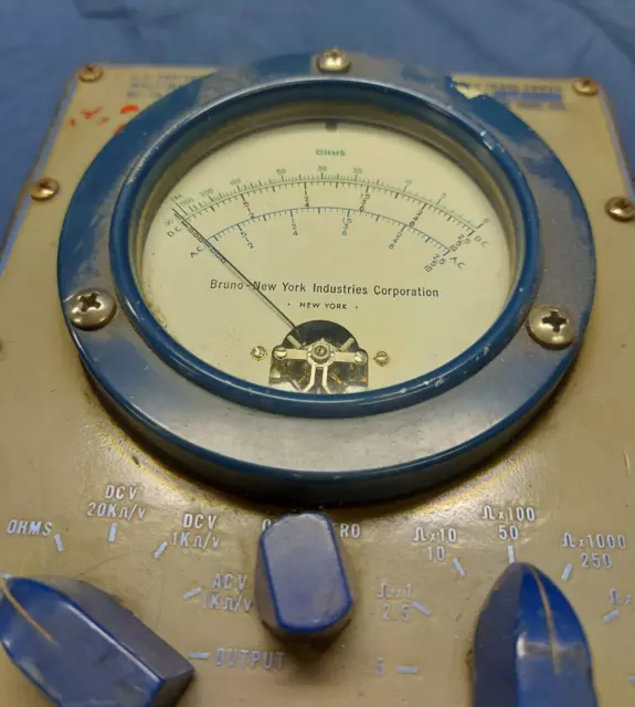 AN/PSM-6 MULTIMETER - 1970  (no WW2, COLLINS, SURPLUS MILITARY MILITARE, ) - 5