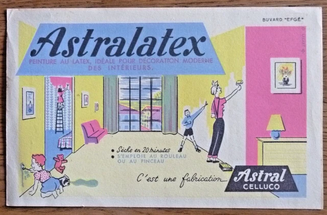 Buvard - Astralatex - Peinture Au Latex, Idéale Pour Décoration Moderne...astral