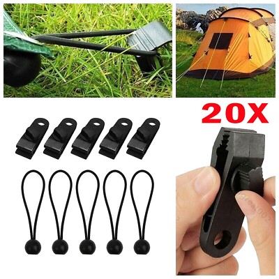 36 Stk Planenhalter Planen Befestigung Klemme Clips Spanner Für