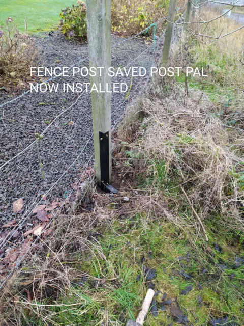 Fence Post Repair  System All Types Concrete In And Standard Posts