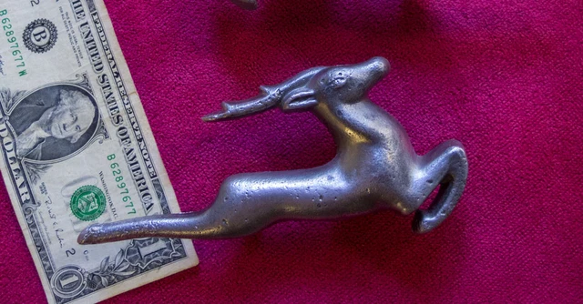 ORIGINAL VOLGA GAZ REH Emblem // Retro Auto Logo russisches Auto ...