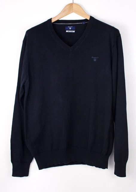 GANT Uomo Cotone Premium Casual Maglione Taglia L