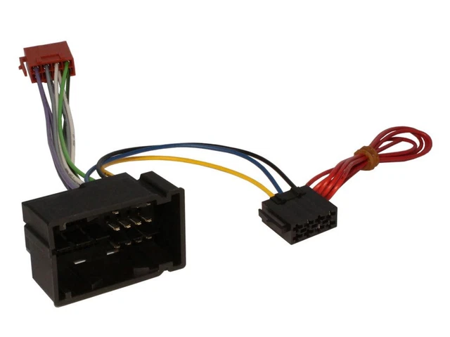 Adaptateur Faisceau Stéréo Voiture 16 Broches Vers Mini ISO 8 Broches - Pour Modèles à Partir De 2003 - Plug And Play