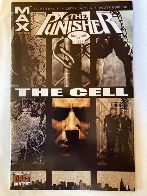 THE PUNISHER - THE CELL (NM+ 9.6 or better) 2004 - BEAUTIFUL COPY! Key Issue!