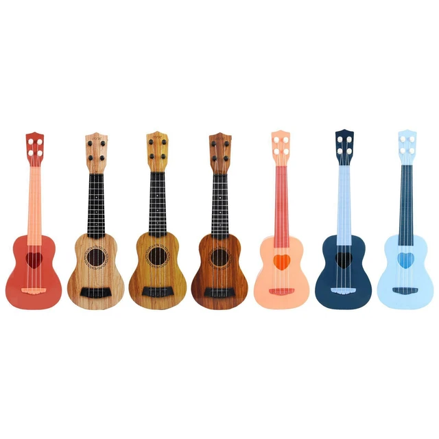 Chitarra giocattolo per bambini Ukulele Chitarra piccola 4 corde Giocattoli