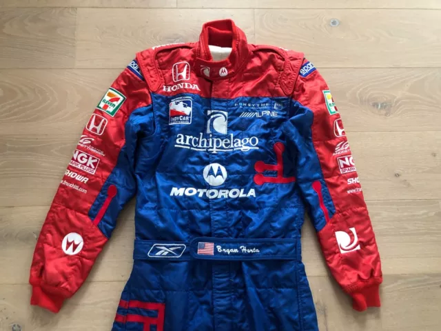 Race suit used  - Bryan Herta - Indy Car - 2003 - Signed