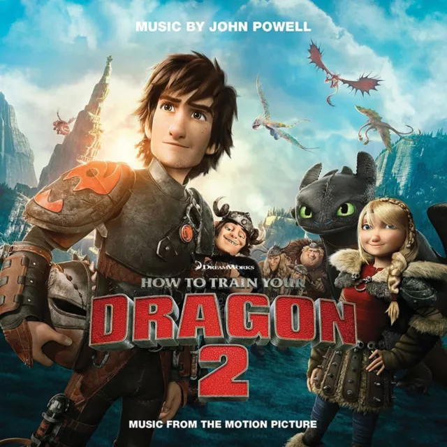 "How To Train Your Dragon 2" soundtrack CD - John Powell