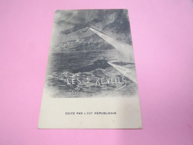 30014 Carte Postale 54 Les 2 Reveils Edite Par L Est Republicain
