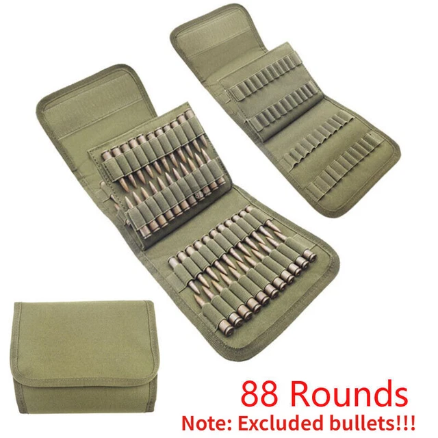 UNISTRENGH Hunting Bullet Holder Waist Bag - Adjustable Shotgun Shell Bandolier Ammo Pouch