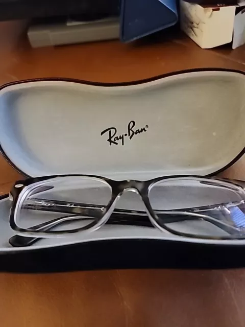 Ray-Ban Eyeglasses Frames RB5286 5082 Tortoise Clear Rectangular 51-18-135