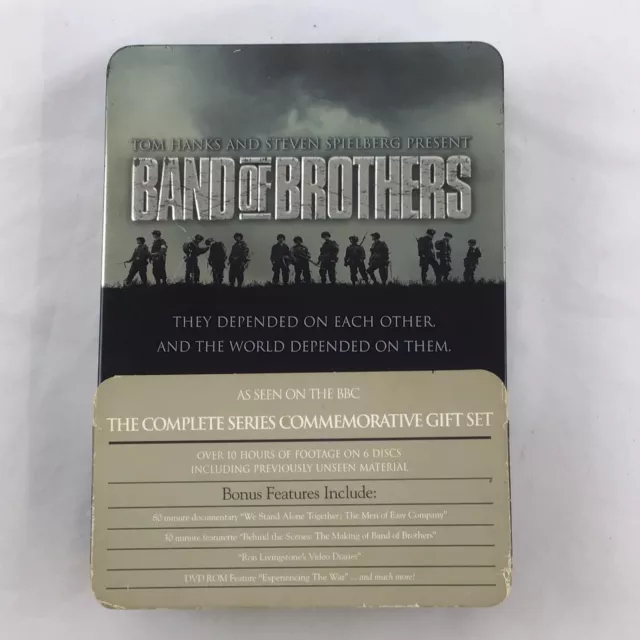 Band Of Brothers DVD Box Set The Complete Series Gift Set Tin Spielberg Hanks