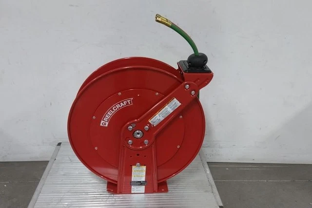 Reelcraft TW86075 OLPT 3/8 In 75 Ft L 200 Max PSI Gas Welding Hose Reel