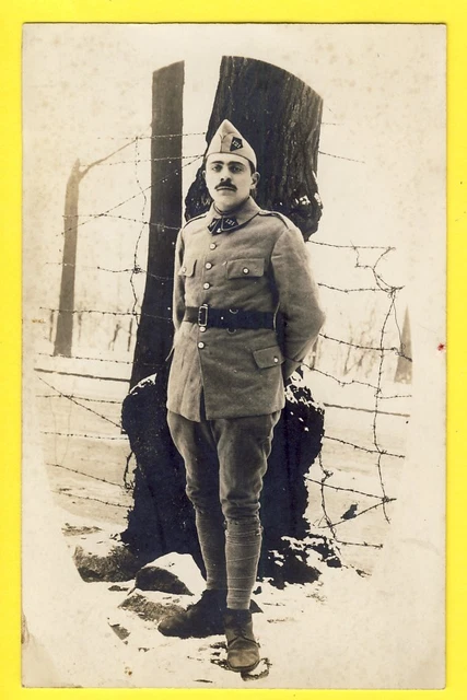 RPPC Carte Photo Ww1 Militaria Groupe De Militaires 162e Rgiment D  Infanterie