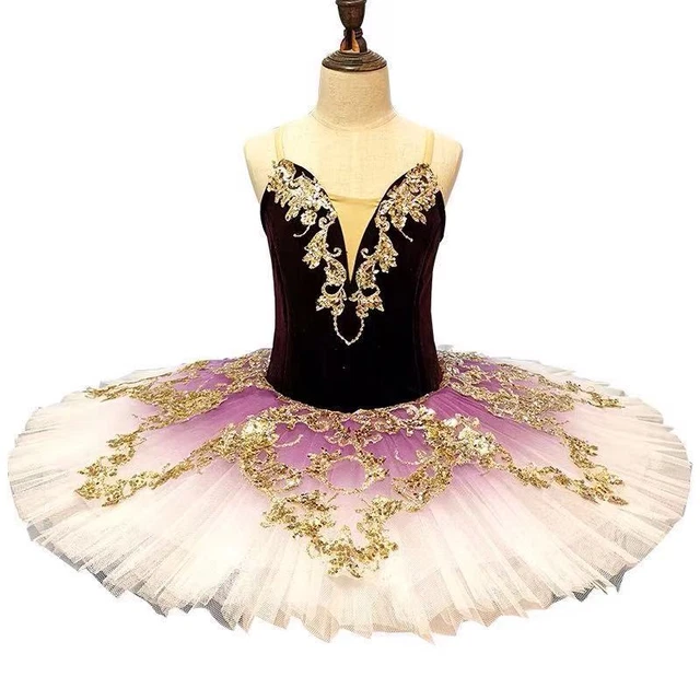 Ballet Skirt Professional Classical Pancake Tutu Costumes Performance Costume