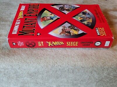 X-Men: Mutant Empire: Book 1: Siege by Christopher Golden (1996 PB) 4