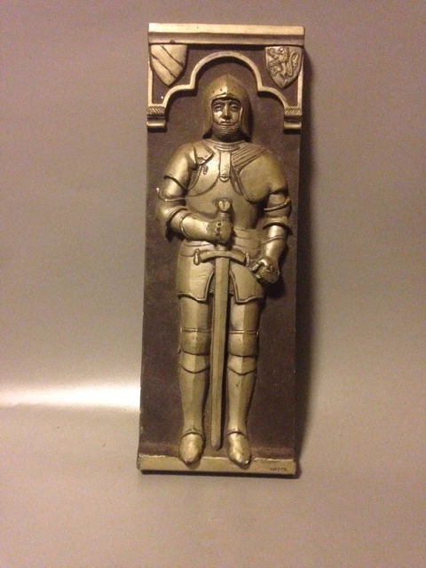 レリーフ壁掛け彫刻 MARCUS DESIGNS knight MARCUS DESIGNS MEDIEVAL KNIGHT WALL PLAQUE ROBERT BRUCE KING