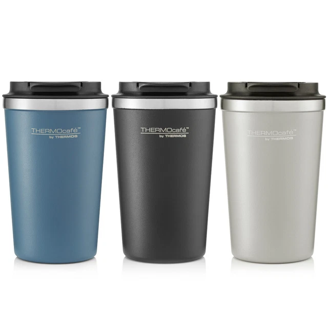Thermos Insulated Travel Tumbler Tea Coffee Cup Mug Stainless Steel Flask 340ml