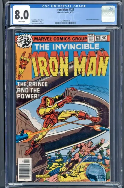 The Invincible Iron Man #121 (Marvel Comics) CGC 8.0 *KEY ISSUE