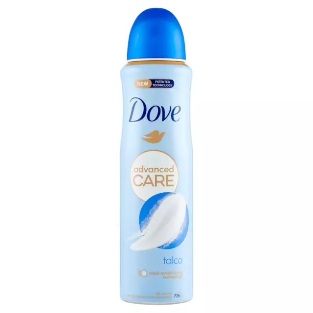 6 x DOVE Deo Persona Spray Talco Classico 150 Ml