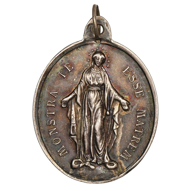 Médaille Religieuse - Congrégation Des Enfants De Marie - Pendentif Christianisme