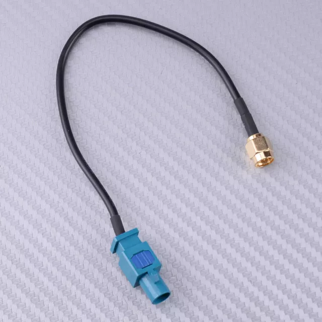 Antenna Adapter Cable Fakra Z (Male) to SMA (Male) Connector Fit For GSM GPS DAB