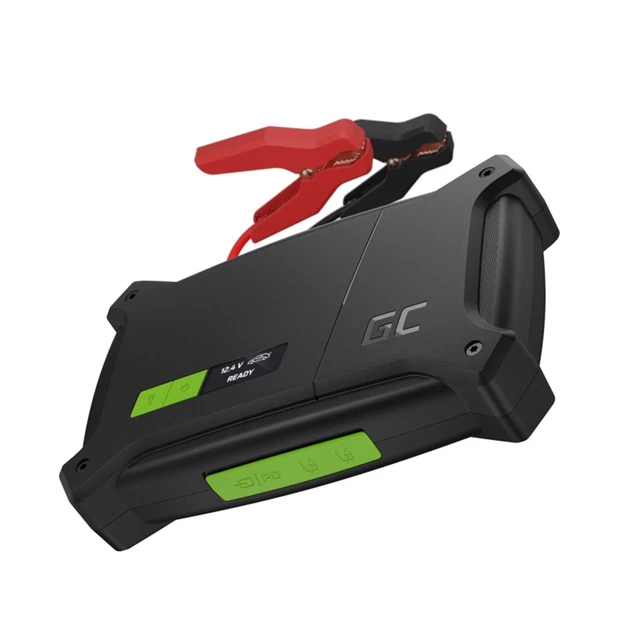 Green Cell Powerboost Aiuto Start Powerbank Jump Caricabatteria 16000mAh 2000A