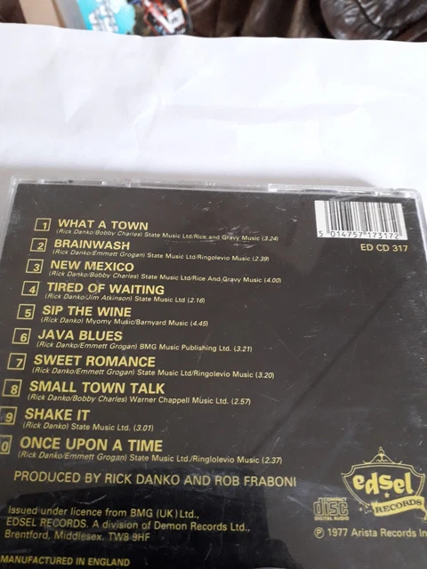 RICK DANKO 1977 Album Eric Clapton Garth Hudson Robbie Robertson Levon