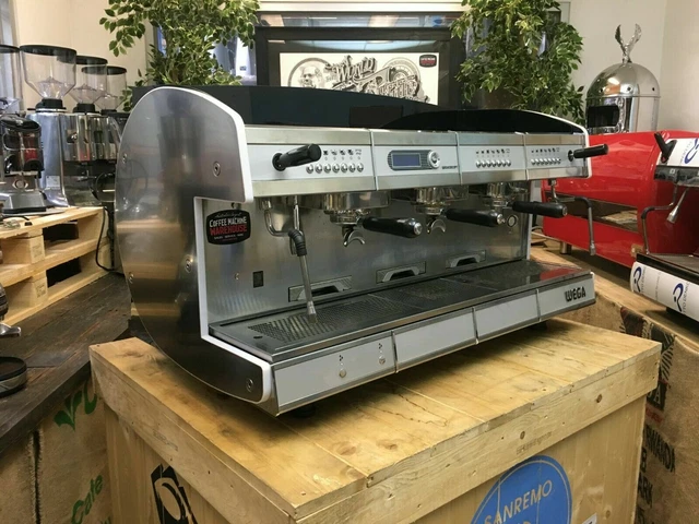 Wega Concept 3 Gruppo Red Espresso Macchina Caffè Commerciale Barista Cup