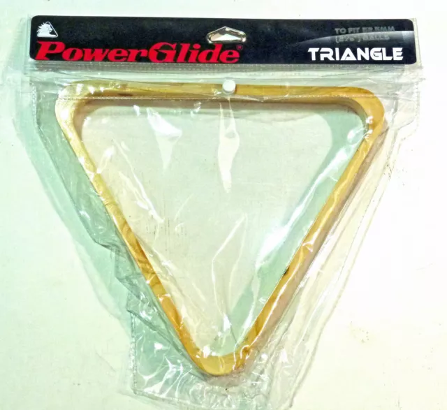 Powerglide American Snooker 2 1/14" Wooden Triangle **57174**