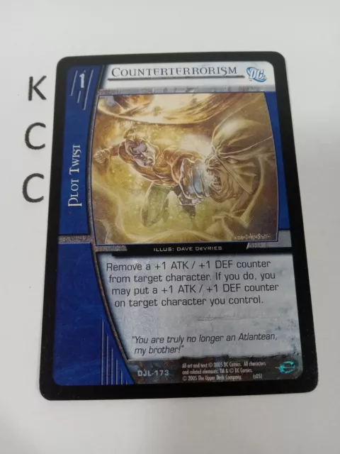 VS. System TCG DC Counterterrorism DJL-173