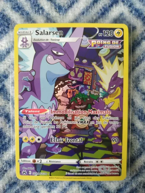 Carte Pokémon Salarsen GG09/GG70 EB12.5 Zenith Suprême FR Neuf