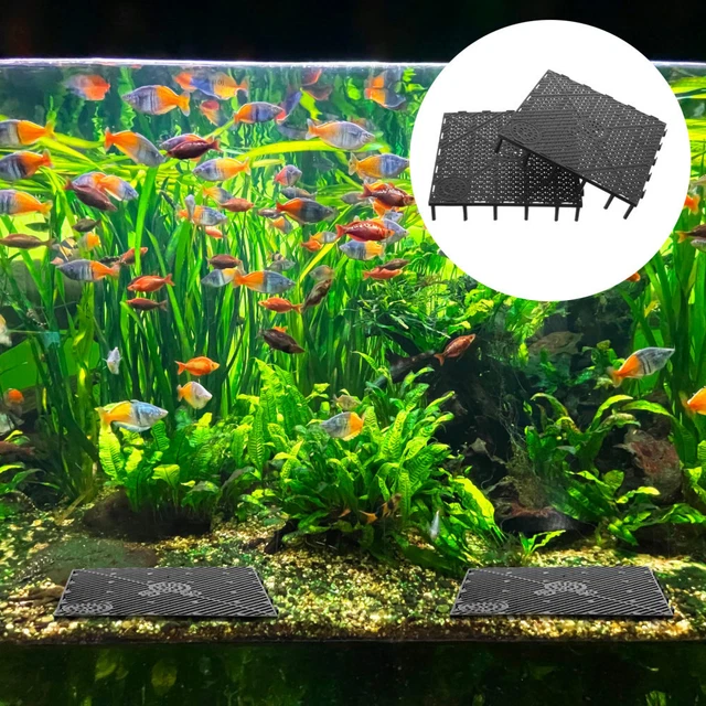 20 Pcs Fish Tank Bottom Filter Plate Crate Divider Flat Board System