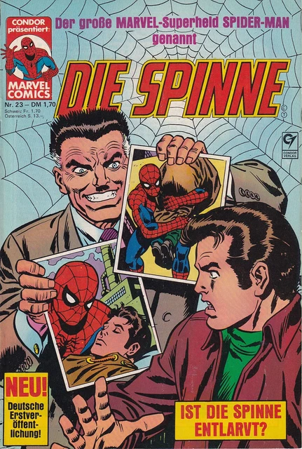 die-spinne-nr-23-condor-verlag-1980-spiderman-marvel-eur-7-00-picclick-de