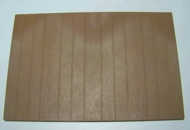 Plaque De Sol Playmobil Western - Marron/Beige - Pour Quartier Général (Réf. 3419, 3773, 3806)