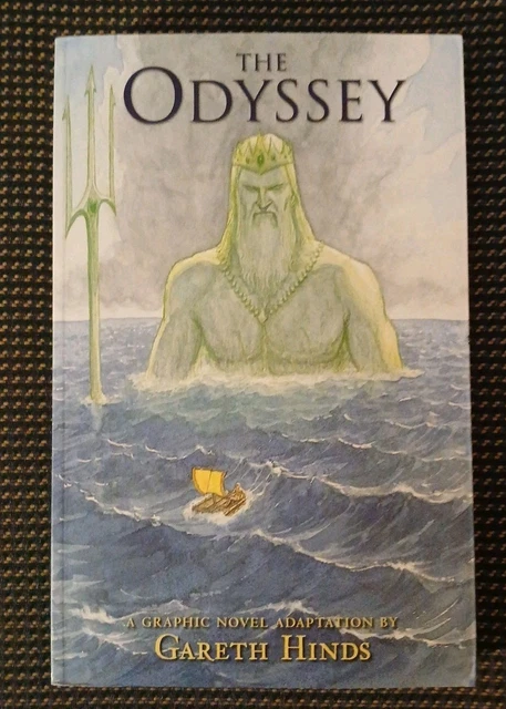 GARETH HINDS - The Odyssey Graphic Novel Adaptation - Homer Epic Poem ...