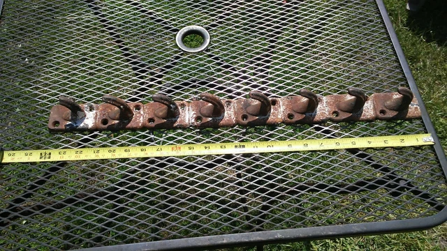 Antique Large Industrial Cast Iron Wall Hooks