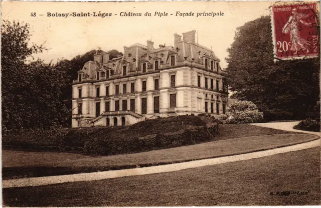 CPA BOISSY-SAINT-LEGER Chateau du Piple - Facade Principale (1352456)