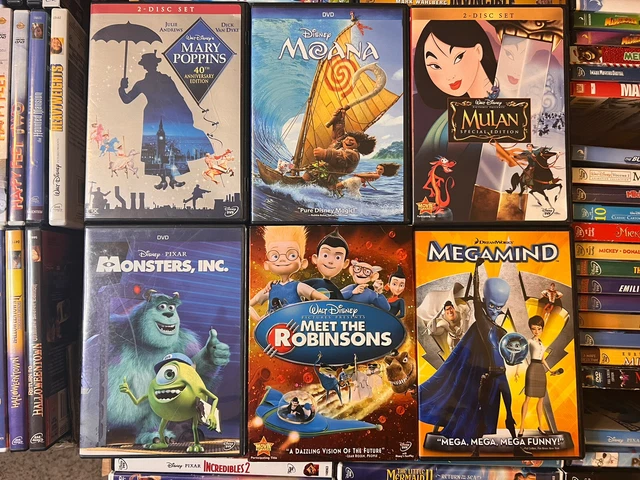 DVDs M-O Titles    Pick and Choose DISNEY PIXAR DREAMWORKS Buy 9 get 1 FREE SHIP